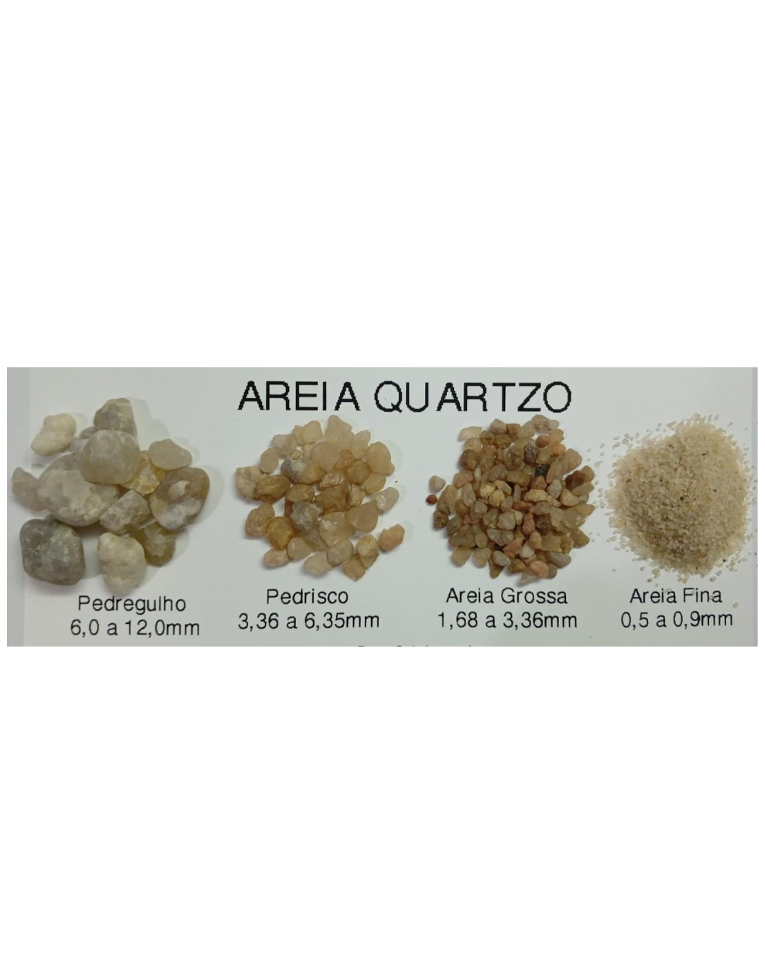 AREIAS FILTRANTES